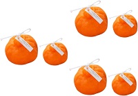 Citrus fruit candles - Set of 6 tangerines